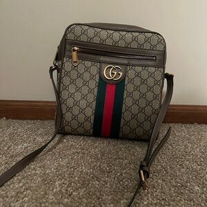 Gucci Beige and Brown Interior Bag